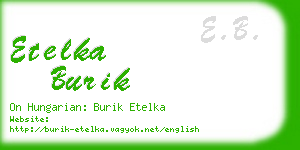 etelka burik business card